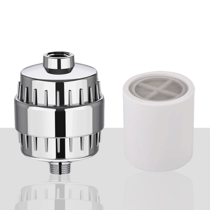 Chlorine removal shower head filter-20-stage filtration