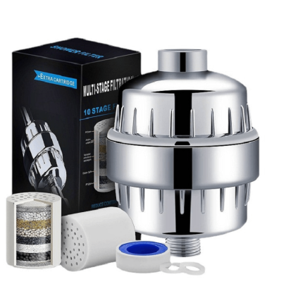 Skin and hair care shower water filter-20-stage filtration