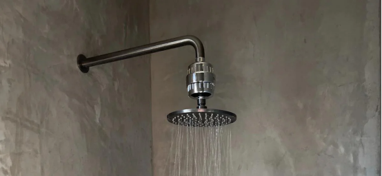 Rainfall Shower Head with Filter - Enhances Water Quality, Protects Skin/Hair, and Maintains Optimal Flow